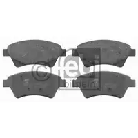 FEBI BILSTEIN 16477 Bremsbelagsatz für RENAULT