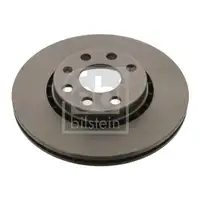 FEBI BILSTEIN 05185 Bremsscheiben 2 Stück vorn für OPEL