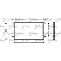 VALEO 818008 Kondensator RENAULT Laguna (98>2000)
