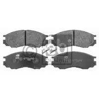 FEBI BILSTEIN 16645 Bremsbelagsatz für MITSUBISHI