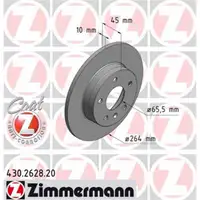 ZIMMERMANN Bremsscheiben 2 Stück z. Bsp. für OPEL