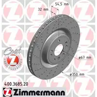 ZIMMERMANN Bremsscheiben 2 Stück z. Bsp. für MERCEDES-BENZ