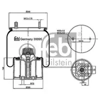 FEBI BILSTEIN 39995 Luftfederbalg