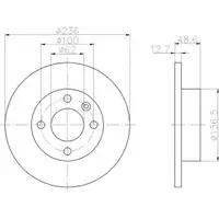 TEXTAR 92090400 Bremsscheiben 2 Stück vorne SKODA