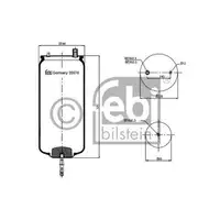 FEBI BILSTEIN 35676 Luftfederbalg