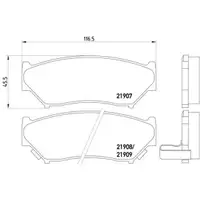 TEXTAR 2190701 PKW SBB