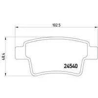 TEXTAR 2454001 PKW SBB