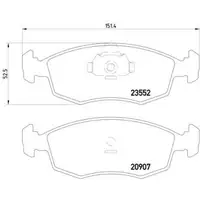 TEXTAR 2355202 PKW SBB