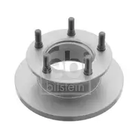FEBI BILSTEIN 07420 Bremsscheiben 2 Stück vorn für MERCEDES-BENZ