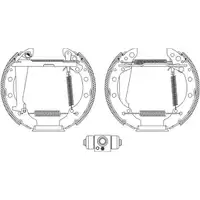 TEXTAR 84044706 PKW Bremsbacken Kits