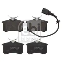 Original Febi Bilstein Bremsenset Scheiben 232 mm Bremsbeläge Warnkontakt hinten