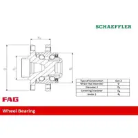 FAG 713 6653 00 Radlagersatz