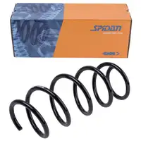 2x Spidan Fahrwerksfeder 85343 Vorderachse Opel Corsa D