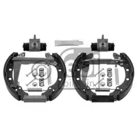FEBI BILSTEIN 37547 Bremsbackensatz für SEAT, AUDI, VW, SKODA