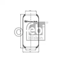 FEBI BILSTEIN 39149 Luftfederbalg