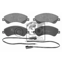 FEBI BILSTEIN 16673 Bremsbelagsatz für FORD