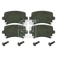 FEBI BILSTEIN 16540 Bremsbelagsatz für SKODA, VW, AUDI, SEAT