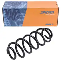 2x Spidan Fahrwerksfeder 86470 Hinterachse VW Scirocco Golf VI