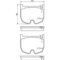 Textar Bremsenset Bremsscheiben Ø360 gelocht Bremsbeläge vorn WK Mercedes CLS