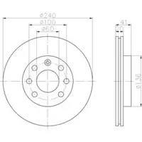 TEXTAR 92111403 Bremsscheiben 2 Stück OPEL