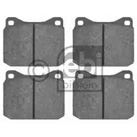 FEBI BILSTEIN 16220 Bremsbelagsatz für VW