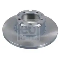 FEBI BILSTEIN 04876 Bremsscheiben 2 Stück hinten für MERCEDES-BENZ
