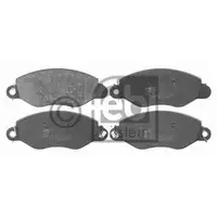 FEBI BILSTEIN 16424 Bremsbelagsatz für FORD