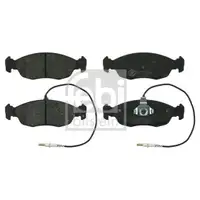 FEBI BILSTEIN 16259 Bremsbelagsatz für CITROËN, PEUGEOT