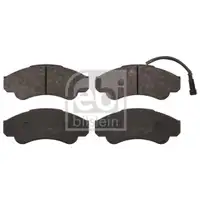FEBI BILSTEIN 16663 Bremsbelagsatz für PEUGEOT, CITROËN, FIAT