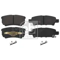 FEBI BILSTEIN 16774 Bremsbelagsatz für JEEP, MITSUBISHI, CHRYSLER, DODGE