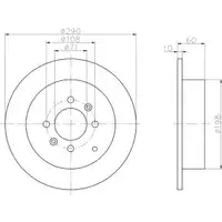 TEXTAR 92080703 Bremsscheiben 2 Stück PEUGEOT