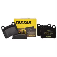 Textar Bremsenset Scheiben 259 mm voll Bremsbeläge hinten Mercedes C-Klasse W202