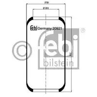 FEBI BILSTEIN 20921 Luftfederbalg