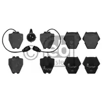 FEBI BILSTEIN 16763 Bremsbelagsatz für AUDI