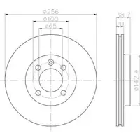 TEXTAR 92036803 Bremsscheiben 2 Stück VW