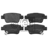 FEBI BILSTEIN 16652 Bremsbelagsatz für TOYOTA