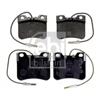 FEBI BILSTEIN 16368 Bremsbelagsatz für PEUGEOT, CITROËN
