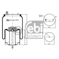 FEBI BILSTEIN 35675 Luftfederbalg
