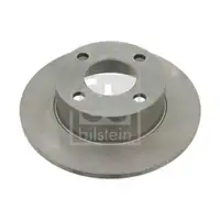 FEBI BILSTEIN Bremsscheiben 2 Stück hinten z. Bsp. für AUDI