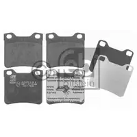 FEBI BILSTEIN 16219 Bremsbelagsatz für PEUGEOT