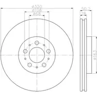 TEXTAR 92178203 Bremsscheiben 2 Stück VOLVO