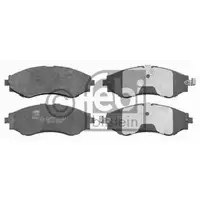 FEBI BILSTEIN 16510 Bremsbelagsatz für DAEWOO, CHEVROLET