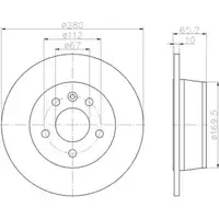TEXTAR 92074503 Bremsscheiben 2 Stück MERCEDES-BENZ