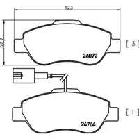 TEXTAR 2407202 PKW SBB