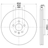 TEXTAR 92143903 Bremsscheiben 2 Stück vorne AUDI