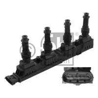 FEBI BILSTEIN 33663 Zündspule für OPEL