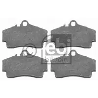 FEBI BILSTEIN 16521 Bremsbelagsatz für PORSCHE