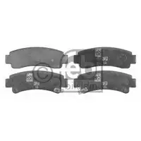 FEBI BILSTEIN 16270 Bremsbelagsatz für NISSAN