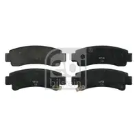FEBI BILSTEIN 16270 Bremsbelagsatz für NISSAN