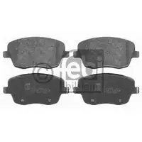 FEBI BILSTEIN 16484 Bremsbelagsatz für SKODA, SEAT, VW